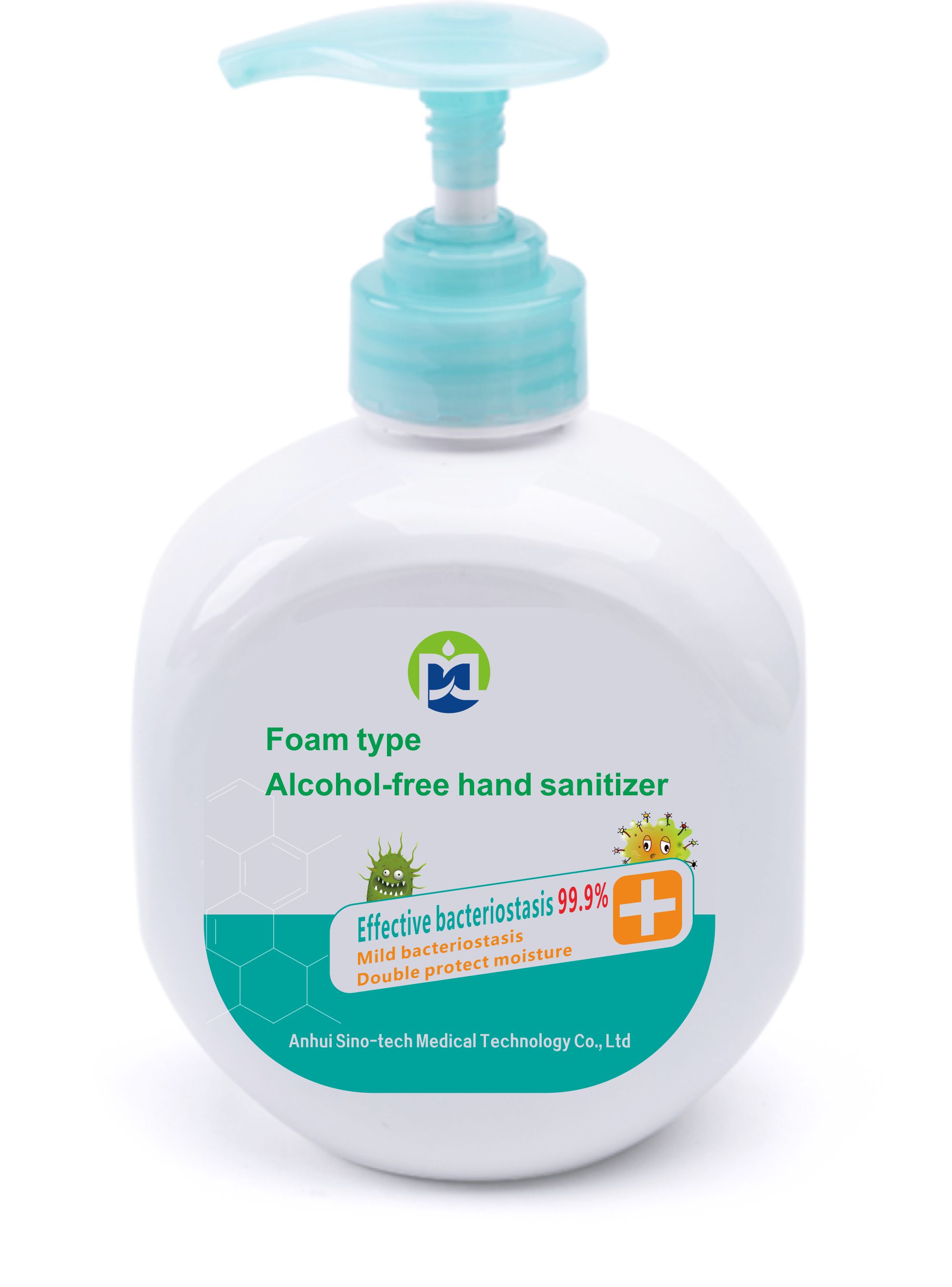 Foam type Alcohol-free hand sanitizer